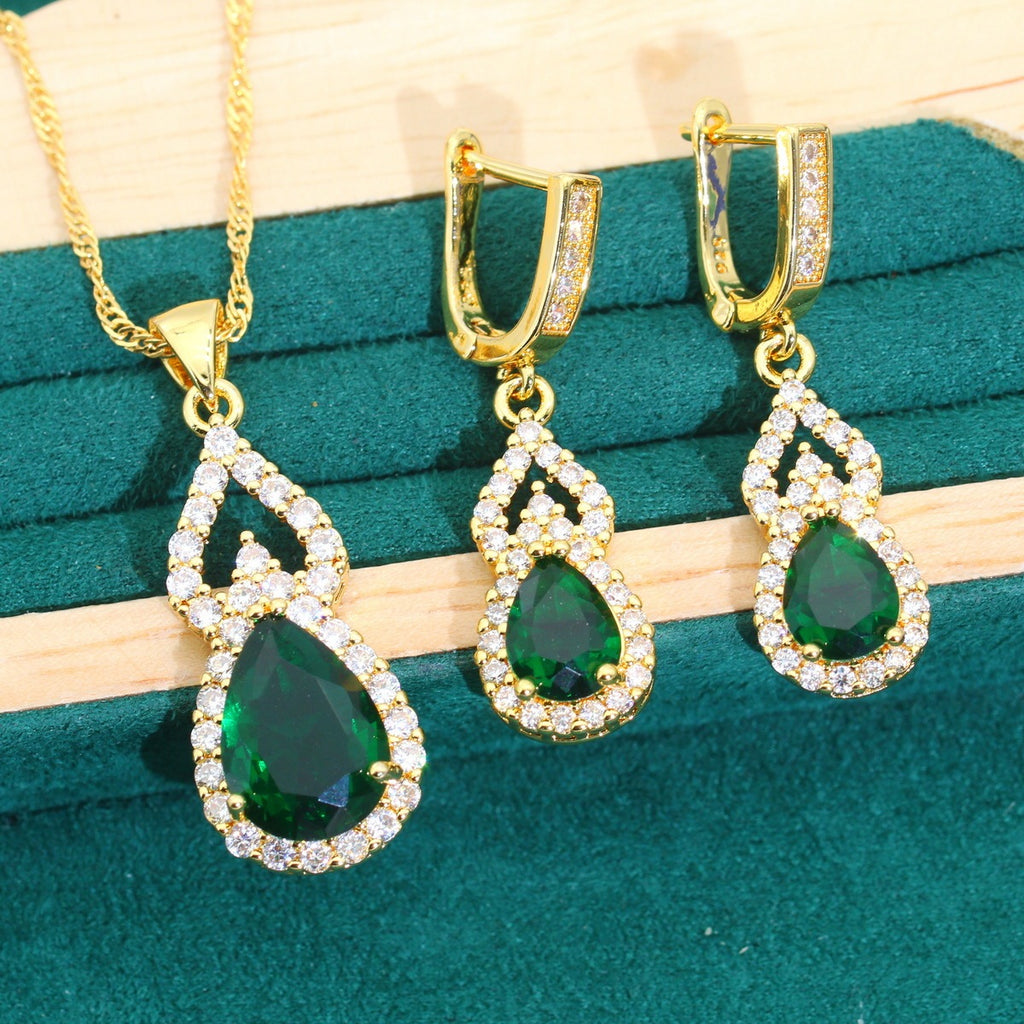 High-end Bridal Jewelry Accessories Set Fashion