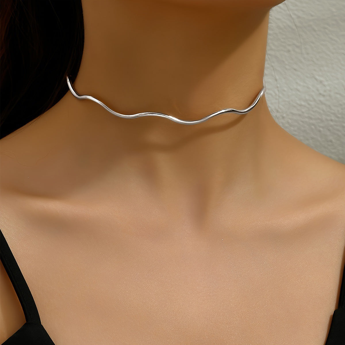 Minimalist Wave Collar For Men And Women