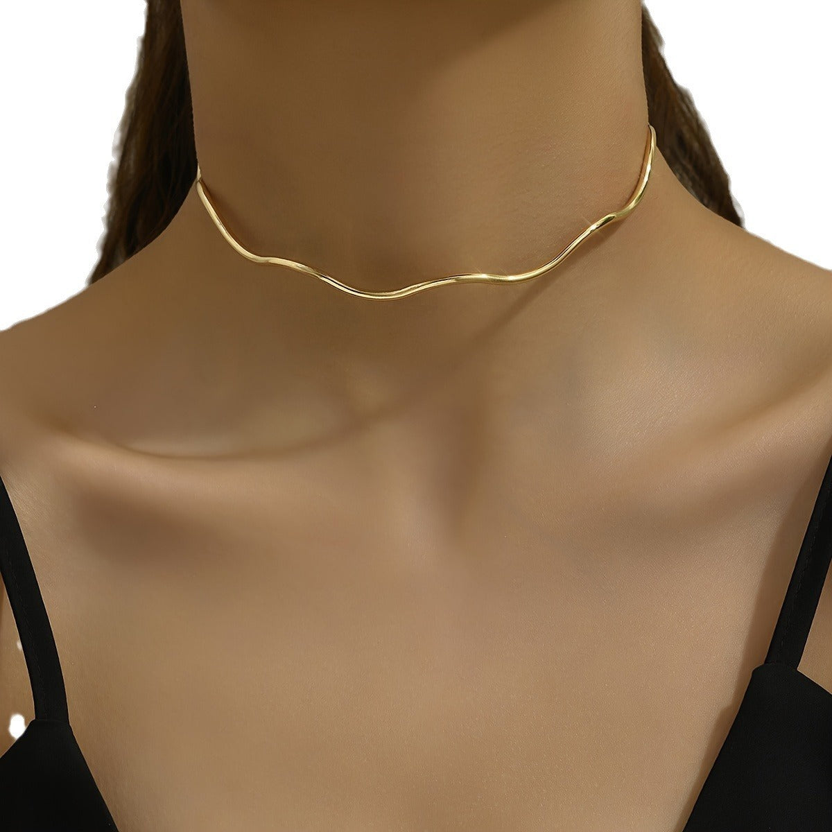 Minimalist Wave Collar For Men And Women