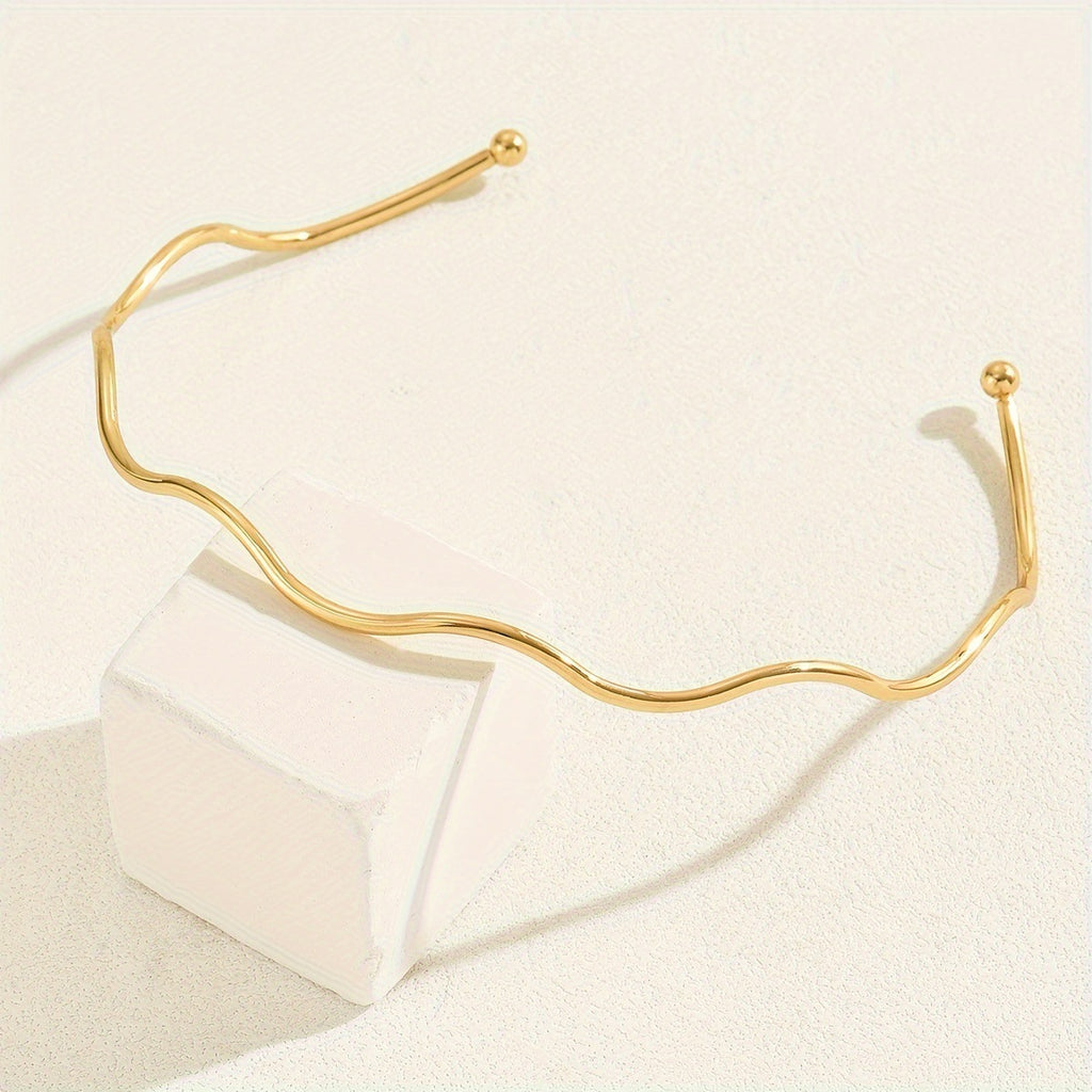 Minimalist Wave Collar For Men And Women