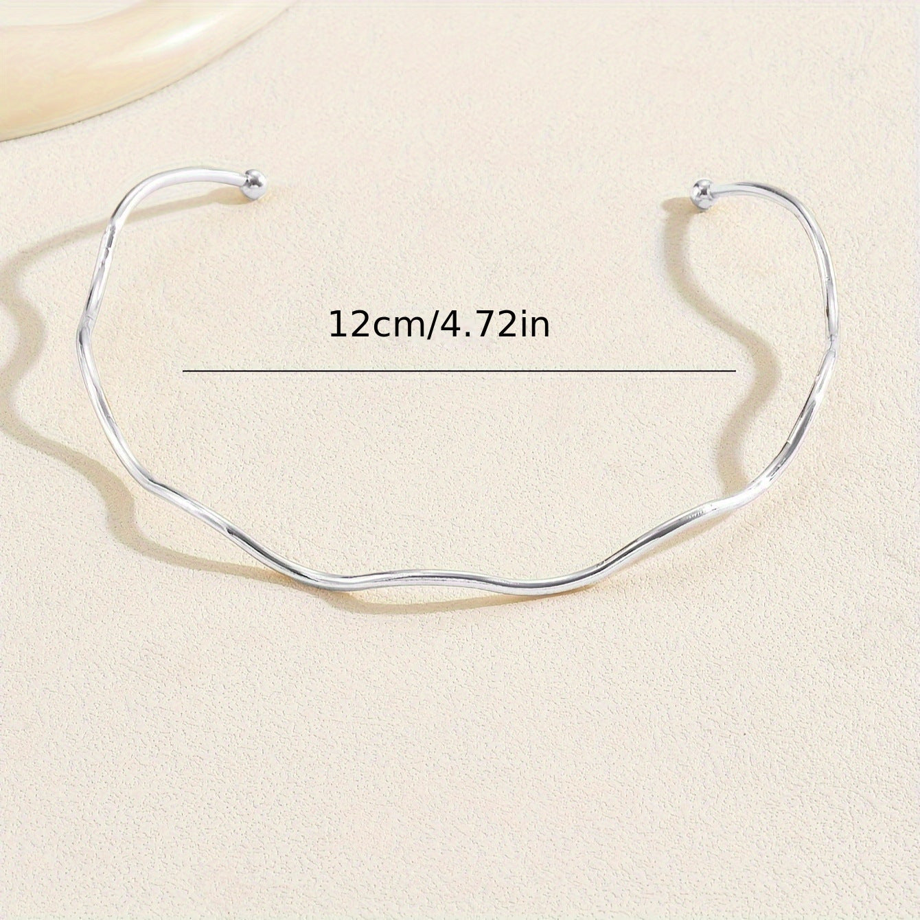 Minimalist Wave Collar For Men And Women