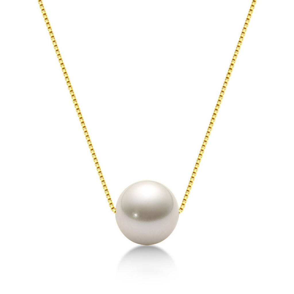 Natural Freshwater Pearl Clavicle Necklace Woman Fish Tears
