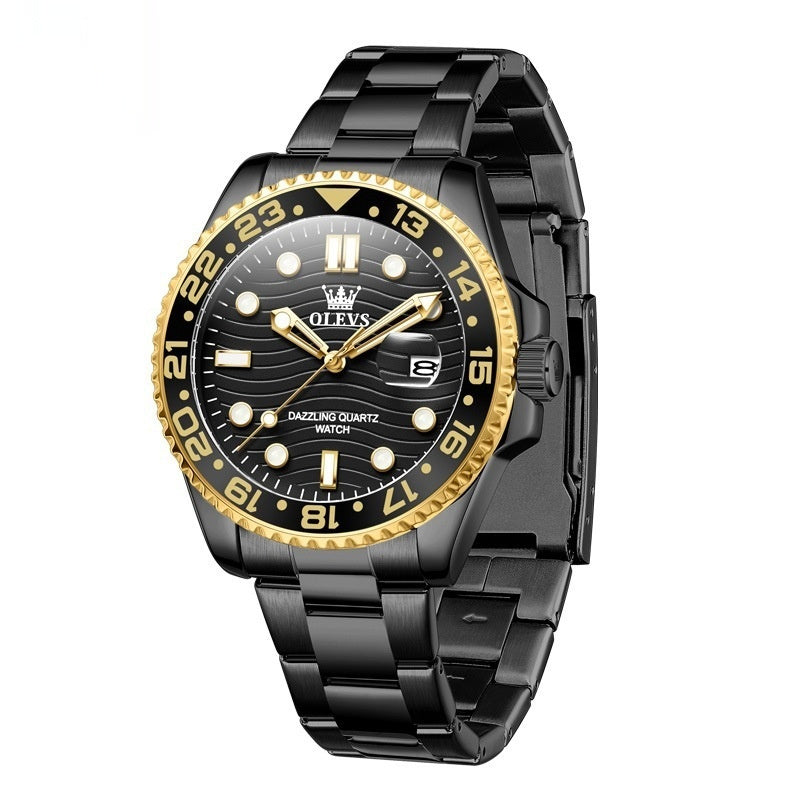 Steel Belt Business Men's Casual Quartz Watch